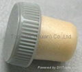 plastic cap cork bottle stopper TBP20-28.5-19.4-10.1