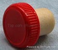 plastic cap cork bottle stopper