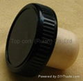 plastic cap cork bottle stopper