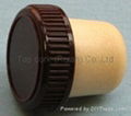 plastic cap cork bottle stopper TBP22-30.5-20.6-10.1