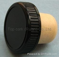 plastic cap cork bottle stopper TBP22-35-19.2-10.1