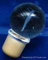 Glass cap cork bottle stopper