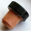 coated aluminium cap cork bottle stopper TBPC20.3-31-20.2-10.5