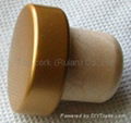 coated aluminium cap cork bottle stopper TBPC20.8-31-18-10.5 2