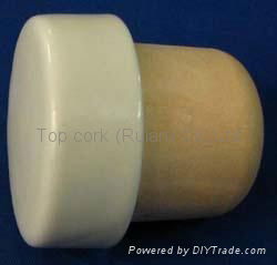Ceramic cap cork stopperTBCE28.1-36.1-21.5-13.3-30.1 g