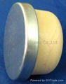 coated aluminium cap cork bottle