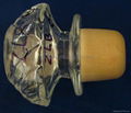 Glass cap cork bottle stopper ZLB24-41.6-54-37.7-67.9g