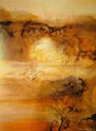 Abstract oil painting 2