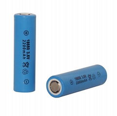 Li-Ion 18650 3.7V 2600mAh rechargeable battery Flat Top FULLY PROTECTED with PCB