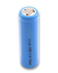 Li-Ion 14500 Rechargeable AA size 3.6V 900mAh Lithium Ion - tabs optional