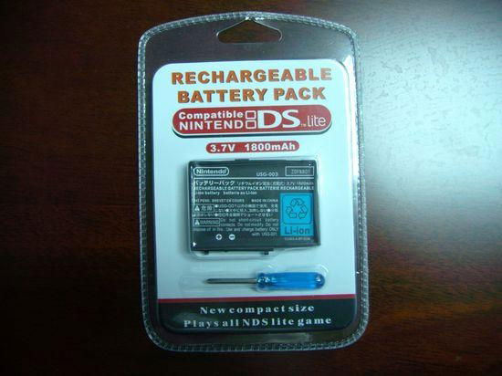 Battery for NDSL Nintendo DS Lite game 3.7V 1800mAh