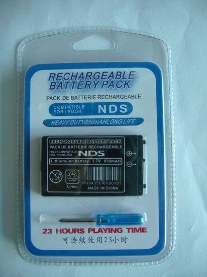 Battery for NDS Nintendo DS game Li-ion 3.7V 850mAh