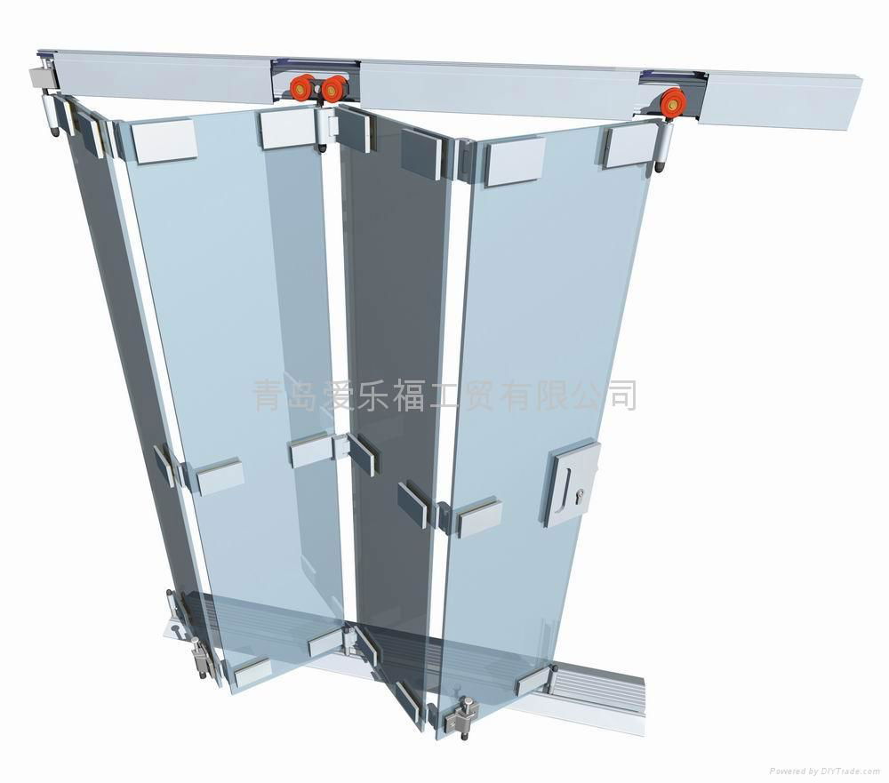 Frameless  Glasss  Bifolding  Door  Systems