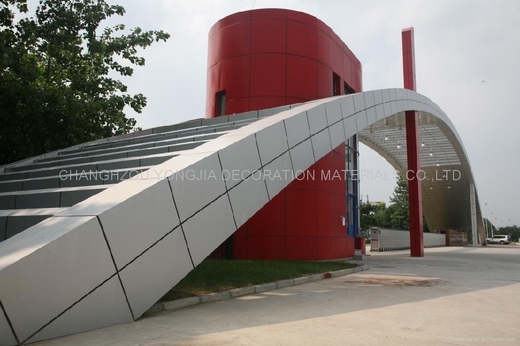 Fireproof PVDF aluminum composite panel use for exterial wall  2