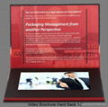 Bespoke Video Brochure with 10 Inches LCD Screen and Hard Cover 1