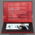 Bespoke Video Brochure with 10 Inches LCD Screen and Hard Cover