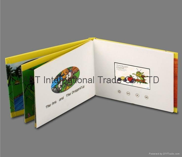 4.3 inch LCD screen Video Book with Full Color Imprint 4