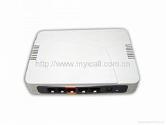 4 FXS VoIP gateway with Router Function