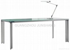 GLASS OFFICE TABLE