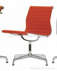 Vitra aluminum group swivel chair EA-105