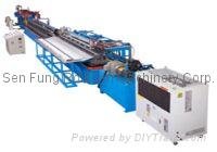Ceiling T-BAR Roll Forming Machine With In-Line Punch