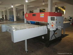 AUTOMATIC FEEDING PRECISE HYDRAULIC FOUR-COLUMNPLANE CUTTING MACHINE