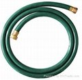 GARDEN HOSE WITH BRASS MALE AND FEMALE CONNECTOR