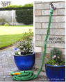 Magic hose with 4 or 7 way hose nozzle set 