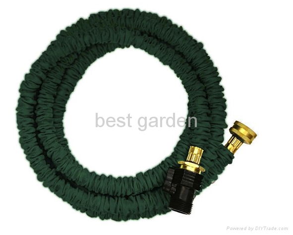 x hose with brass couplings and hose nozzle 4