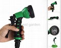 Magic hose with plastic 7 way hose nozzle (soft handle)