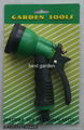 six pattern plastic garden nozzle set 1/2" or 3/4"