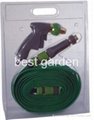  pvc flat hose w/watering sprayer 