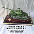 大匣子合金模型鐵甲雄風1:18合金59式坦克軍事模型 1