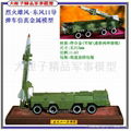 1:43合金東風11導彈車軍事模型