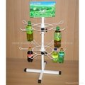 drink bottle  display stand