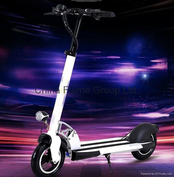 Alloy Electric Motor Scooter with 400W Motor 5