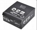 OCB Smoking Rolling Papers 110*44mm Black Brown Silver 50booklets 1