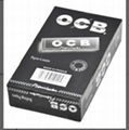 OCB Smoking Rolling Papers 78*44mm Black Brown Silver 25booklets/box 1