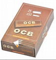 OCB Smoking Rolling Papers 78*44mm Black Brown Silver 25booklets/box 3