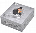 Smoking Rolling Papers 110*44mm Black Brown Silver 50booklets/box  4