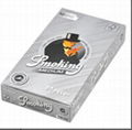 Smoking Rolling Papers 78*44mm Brown Black Silver 25booklets/box 2