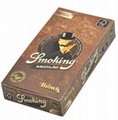 Smoking Rolling Papers 78*44mm Brown Black Silver 25booklets/box 3