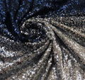 Width 130CM Gradient Sequins Fabric Rose Gold Black Red DIY Sparkly Fabric  2