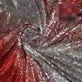 Width 130CM Gradient Sequins Fabric Rose Gold Black Red DIY Sparkly Fabric  7