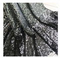 Width 130CM Gradient Sequins Fabric Rose Gold Black Red DIY Sparkly Fabric  9