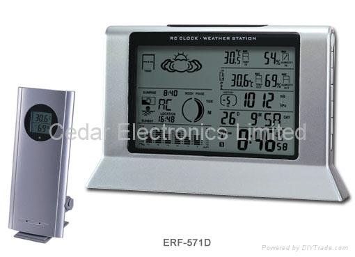 RF Weather Station with Radio Controlled Clock 2