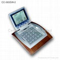 Deaktop Digital Calendar with Calculator & World Time Clock 4