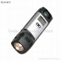 LED Torch Light with LCD Clock and Compass 4