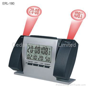 Promotional Projection Clock with Digital Calendar 5