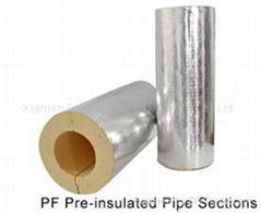 Phenolic Foam Pipe Insulation Section